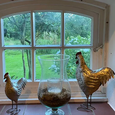 アパート Reetdachhaus Am Ostfrisland
